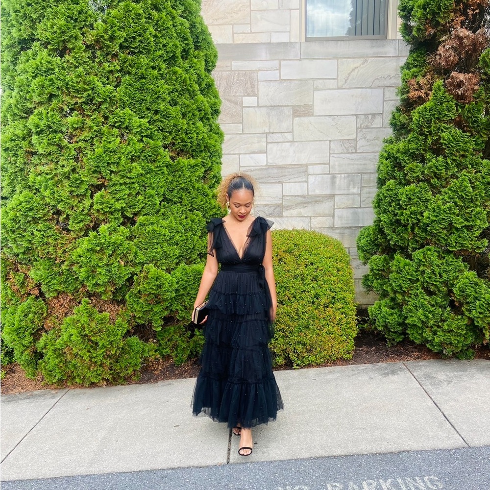 Elegant Black Evening Gown